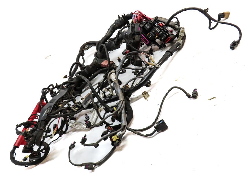 Thumbnail 3: 2016 AUDI A6 (C7) 3.0L SUPER (CREC) ENGINE MOTOR WIRE WIRING HARNESS LOOM