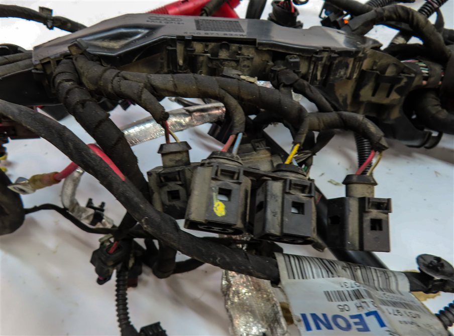 Thumbnail 5: 2016 AUDI A6 (C7) 3.0L SUPER (CREC) ENGINE MOTOR WIRE WIRING HARNESS LOOM