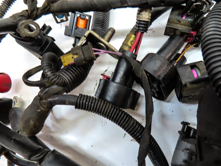 Thumbnail 7: 2016 AUDI A6 (C7) 3.0L SUPER (CREC) ENGINE MOTOR WIRE WIRING HARNESS LOOM