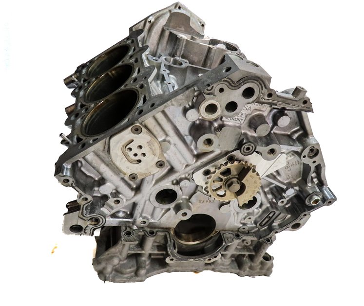 Thumbnail 3: 16-19 AUDI A6 A7 A8 Q7 C7 D4 4M 3.0L SUPER CREC ENGINE CYLINDER BLOCK BARE(156k)