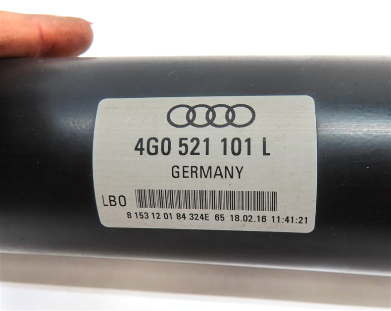 Thumbnail 6: 12-17 AUDI A6 A7 (C7 4G8) 2.0L / 3.0L REAR DRIVESHAFT DRIVELINE DRIVE LINE SHAFT