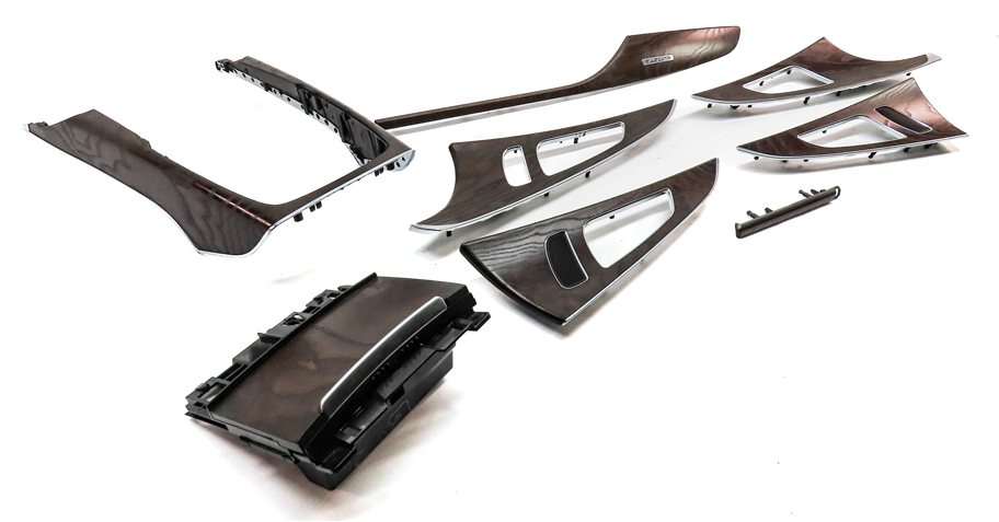 Thumbnail 18: 2016 AUDI A6 (C7) INTERIOR DASH CENTER CONSOLE DOOR TRIM SET/8 (Ash)