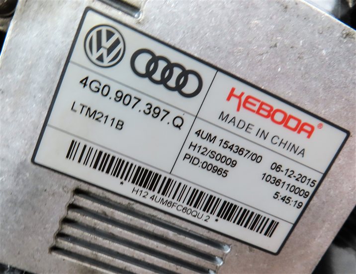 Thumbnail 7: 2016-2018 AUDI A6 S6 C7 4G8 FRONT LEFT DRIVER LED HEADLIGHT HEAD LIGHT LAMP