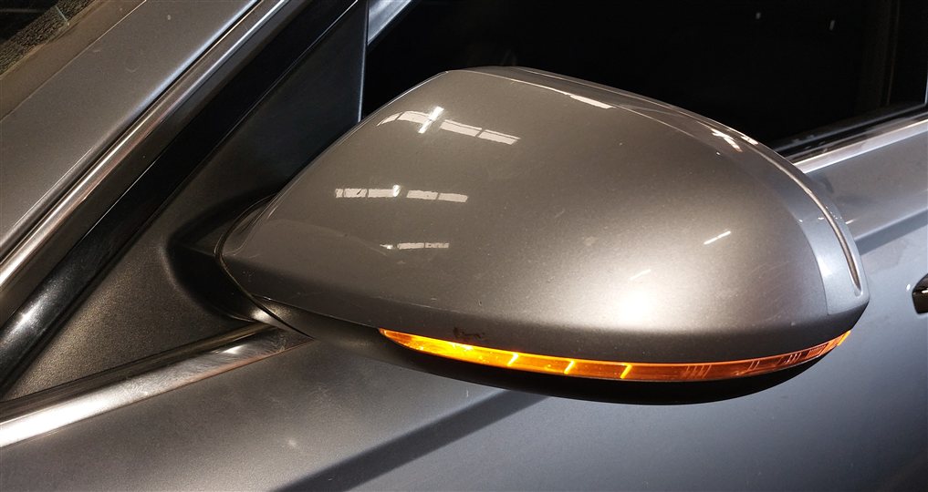 Thumbnail 2: AUDI 14-18 A6 (17 S6) LEFT DRIVER DOOR MIRROR PFOLD HEAT MEMORY AUTODIM (Gray)