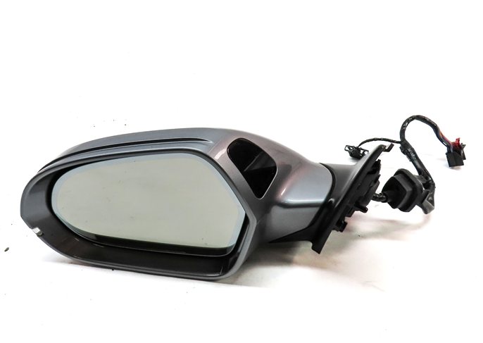Thumbnail 3: AUDI 14-18 A6 (17 S6) LEFT DRIVER DOOR MIRROR PFOLD HEAT MEMORY AUTODIM (Gray)