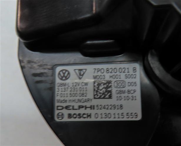 Thumbnail 7: 2011-2018 PORSCHE CAYENNE (958) FRONT HEATER A/C BLOWER FAN MOTOR w/out RESISTOR