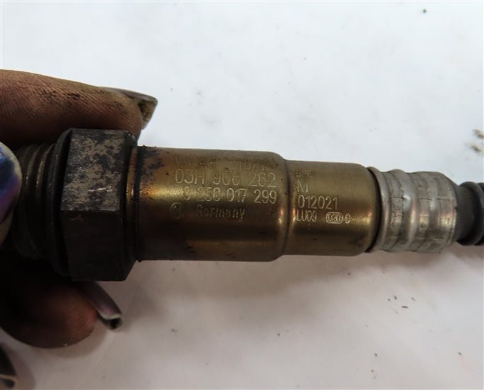 Thumbnail 4: 11 PORSCHE CAYENNE (958) 3.6L VR6 NON-TURBO ENGINE OXYGEN O2 PROBE SENSOR SET/2