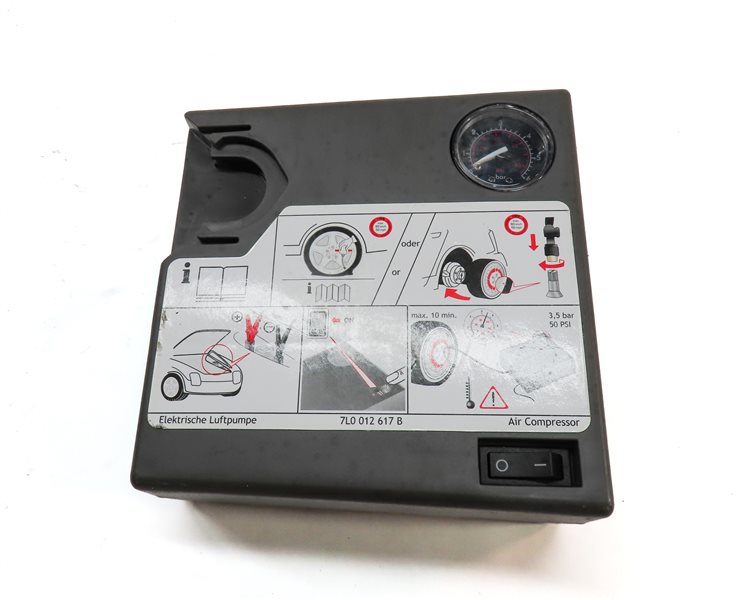 Thumbnail 2: 2011 PORSCHE CAYENNE (958) EMERGENCY ROADSIDE SPARE TIRE AIR COMPRESSOR PUMP