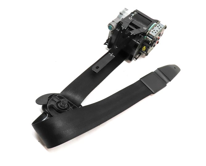 2011-2018 PORSCHE CAYENNE (958) LEFT FRONT DRIVER SEATBELT RETRACTOR (BLACK)