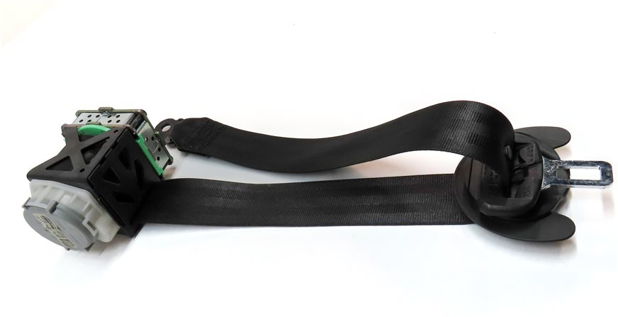 Thumbnail 3: 2011 PORSCHE CAYENNE (958) REAR LEFT SEAT SEATBELT BELT RETRACTOR (BLACK)