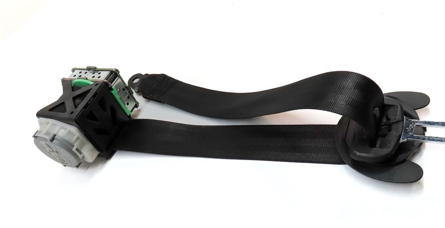 Thumbnail 4: 2011 PORSCHE CAYENNE (958) REAR LEFT SEAT SEATBELT BELT RETRACTOR (BLACK)