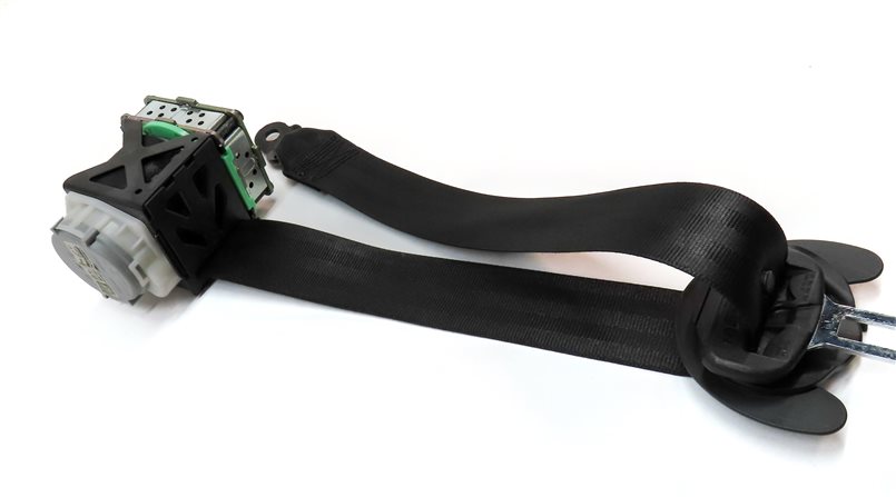 Thumbnail 5: 2011 PORSCHE CAYENNE (958) REAR LEFT SEAT SEATBELT BELT RETRACTOR (BLACK)