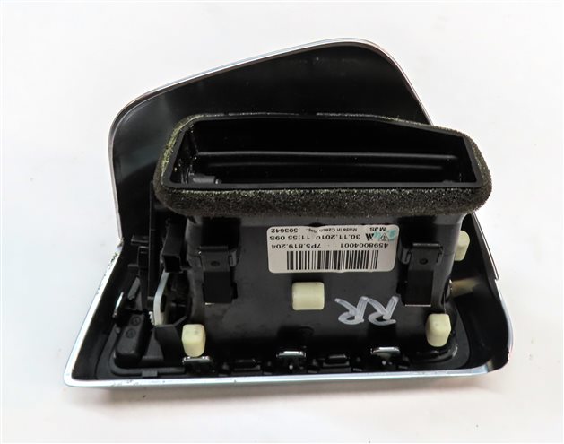 Thumbnail 6: 2011 PORSCHE CAYENNE (958) REAR RIGHT HEAT AIR AC HVAC VENT (BLACK/SILVER)