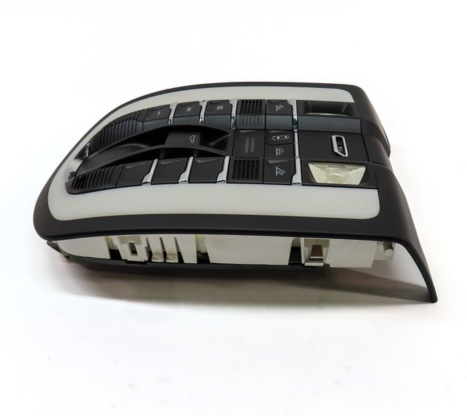 Thumbnail 3: 2011 PORSCHE CAYENNE (958) FRONT INTERIOR DOME LIGHT LAMP w/ BUTTONS (BLACK)