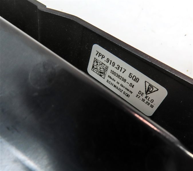 Thumbnail 9: 2011 PORSCHE CAYENNE (958) FRONT INTERIOR DOME LIGHT LAMP w/ BUTTONS (BLACK)