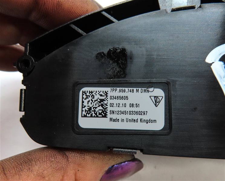 Thumbnail 7: 2011 PORSCHE CAYENNE (958) FRONT RIGHT PASSENGER SEAT POSITION ADJUST SWITCH