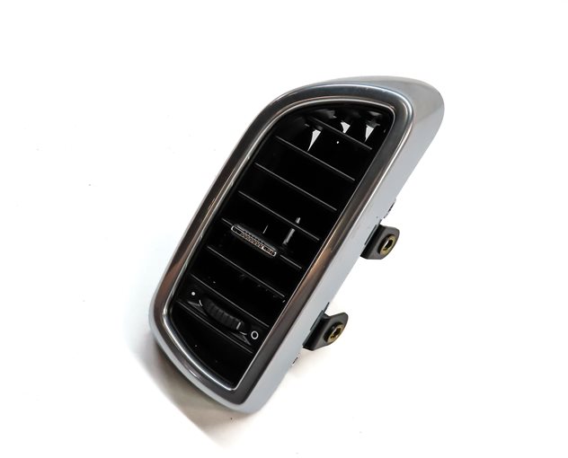 11 PORSCHE CAYENNE 958 FRONT RIGHT PASSENGER DASH HEAT AIR AC VENT(BLACK/SILVER)