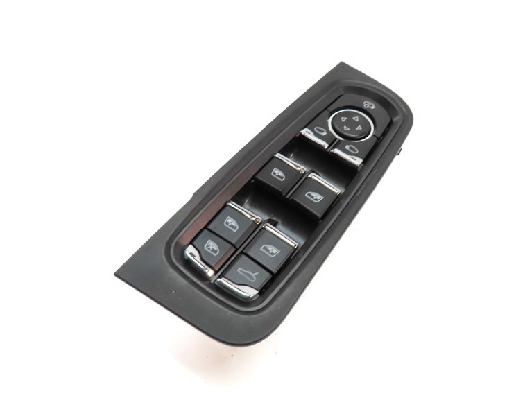 11-12 PORSCHE CAYENNE (958) LEFT FRONT DRIVER DOOR POWER WINDOW SWITCH (BLACK)