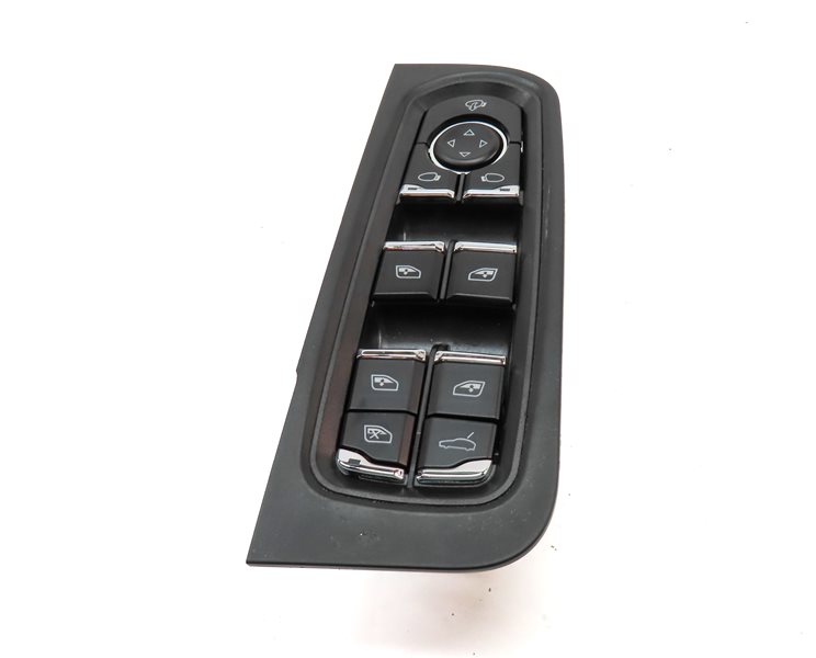 Thumbnail 2: 11-12 PORSCHE CAYENNE (958) LEFT FRONT DRIVER DOOR POWER WINDOW SWITCH (BLACK)