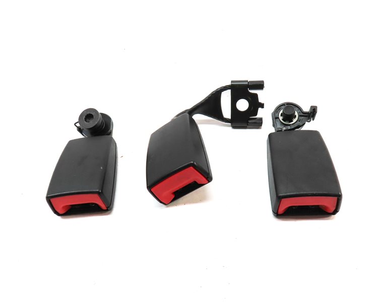 Thumbnail 2: 2011 PORSCHE CAYENNE (958) REAR LEFT CENTER RIGHT SEATBELT BUCKLE RECEIVER SET/3