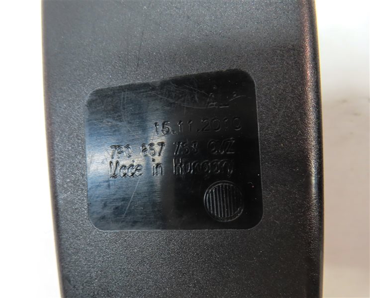 Thumbnail 8: 2011 PORSCHE CAYENNE (958) REAR LEFT CENTER RIGHT SEATBELT BUCKLE RECEIVER SET/3