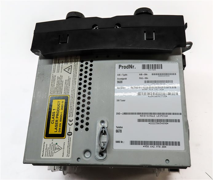 Thumbnail 8: 2011-2016 PORSCHE CAYENNE (958) RADIO STEREO GPS NAVIGATION CD DVD HEAD UNIT