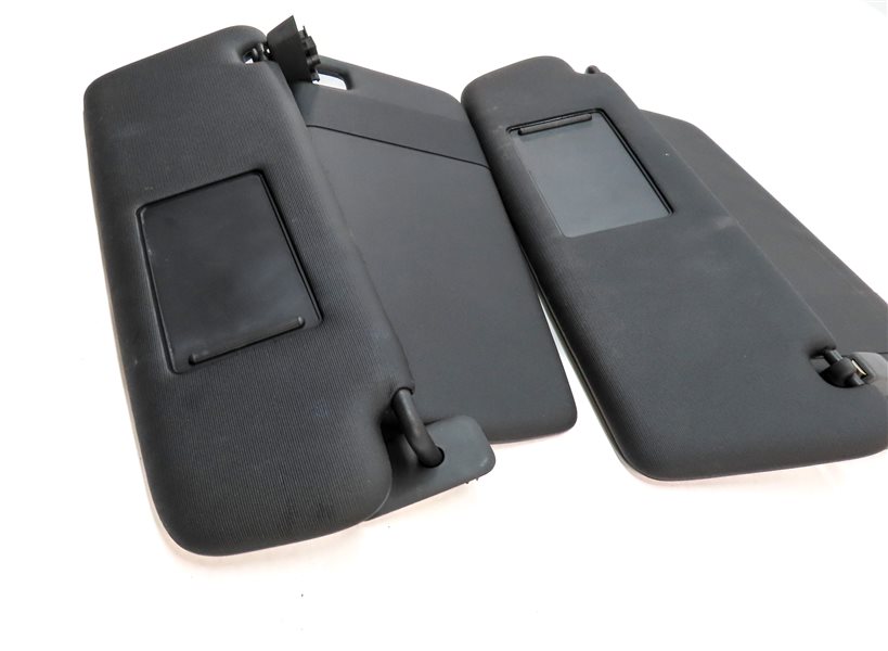 Thumbnail 4: 2011-2014 PORSCHE CAYENNE (958) FRONT LEFT & RIGHT SUNVISOR SHADE SET 2 (BLACK)