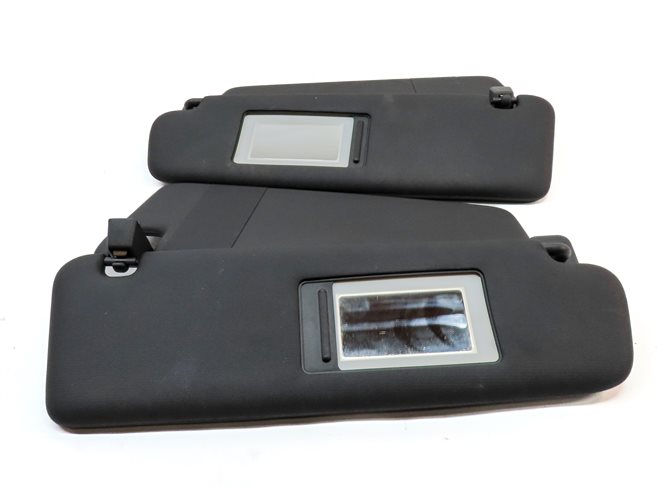 Thumbnail 7: 2011-2014 PORSCHE CAYENNE (958) FRONT LEFT & RIGHT SUNVISOR SHADE SET 2 (BLACK)
