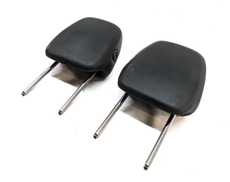 11-18 PORSCHE CAYENNE (958 970 G1) FRONT LEFT & RIGHT SEAT HEADREST SET2 (BLACK)