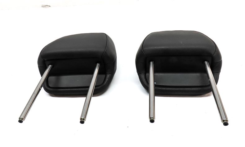 Thumbnail 9: 11-18 PORSCHE CAYENNE (958 970 G1) FRONT LEFT & RIGHT SEAT HEADREST SET2 (BLACK)