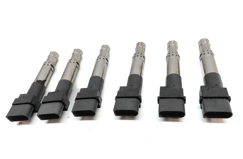 Thumbnail 2: 2012-2018 PORSCHE CAYENNE (958) 3.6L ENGINE IGNITION COIL SET