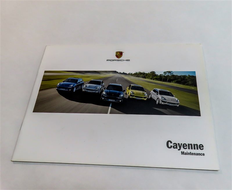 Thumbnail 4: 2011 PORSCHE CAYENNE (958) 3.6L VR6 NON-TURBO ENGINE OWNER'S MANUAL BOOKLET SET