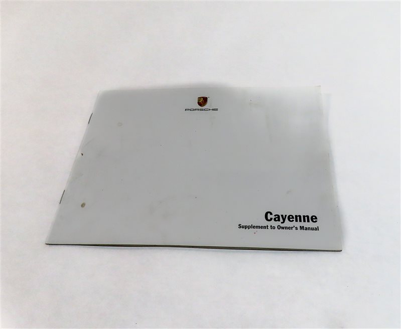 Thumbnail 6: 2011 PORSCHE CAYENNE (958) 3.6L VR6 NON-TURBO ENGINE OWNER'S MANUAL BOOKLET SET