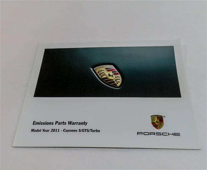 Thumbnail 9: 2011 PORSCHE CAYENNE (958) 3.6L VR6 NON-TURBO ENGINE OWNER'S MANUAL BOOKLET SET