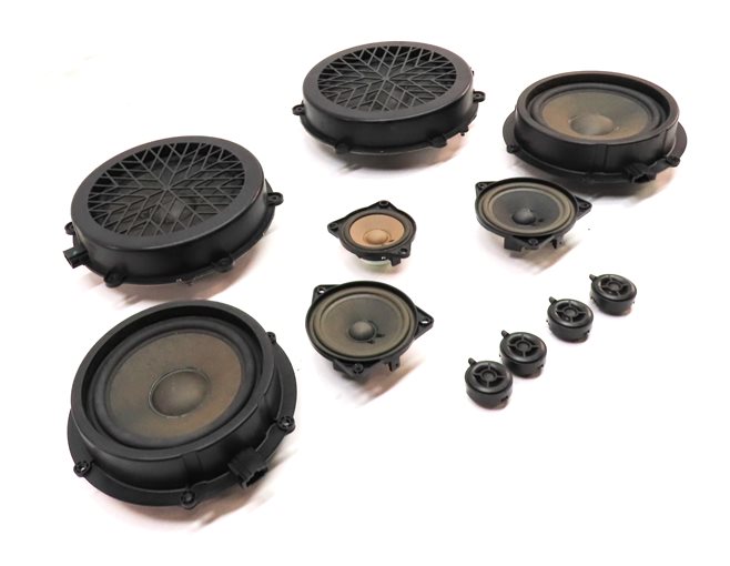Thumbnail 3: 2011 PORSCHE CAYENNE (958) RADIO STEREO AUDIO SOUND SYSTEM SPEAKER SET/11