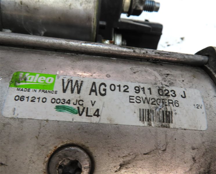 Thumbnail 7: 2004-2018 PORSCHE CAYENNE (955 957 958) 3.2L VR6 / 3.6L VR6 ENGINE STARTER MOTOR