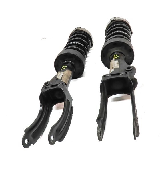 Thumbnail 2: 2011-2018 PORSCHE CAYENNE (958) FRONT LEFT & RIGHT SUSPENSION SHOCK STRUT SET 2