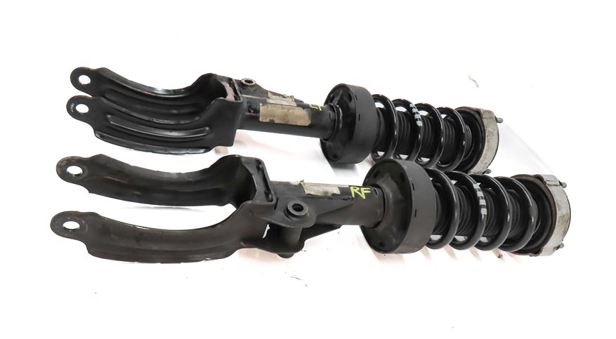 Thumbnail 3: 2011-2018 PORSCHE CAYENNE (958) FRONT LEFT & RIGHT SUSPENSION SHOCK STRUT SET 2