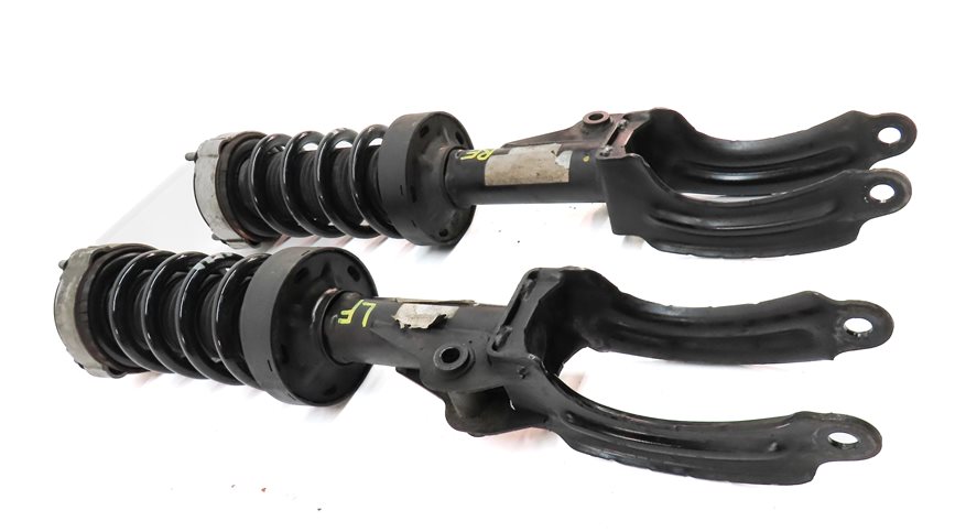 Thumbnail 4: 2011-2018 PORSCHE CAYENNE (958) FRONT LEFT & RIGHT SUSPENSION SHOCK STRUT SET 2