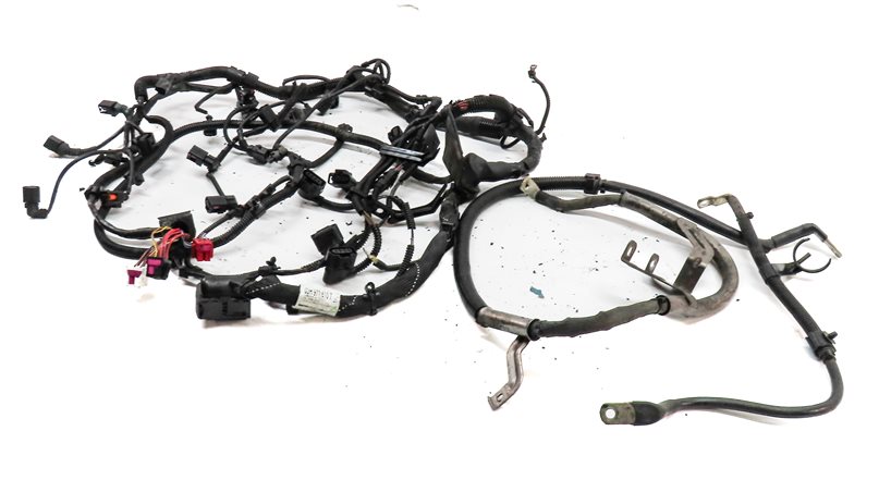 2011 PORSCHE CAYENNE (958) 3.6L VR6 NON-TURBO ENGINE MOTOR WIRE WIRING HARNESS
