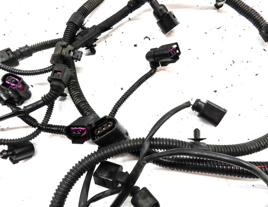 Thumbnail 9: 2011 PORSCHE CAYENNE (958) 3.6L VR6 NON-TURBO ENGINE MOTOR WIRE WIRING HARNESS
