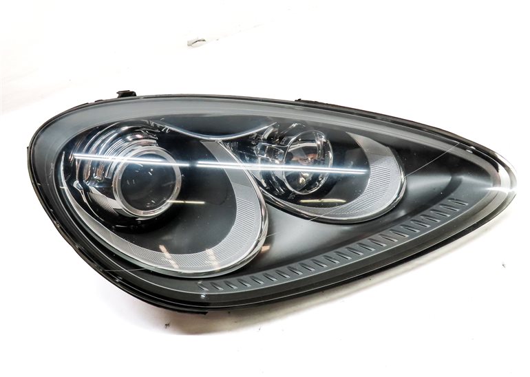 Thumbnail 2: 2011-2014 PORSCHE CAYENNE (958) FRONT RIGHT PASSENGER HALOGEN HEADLIGHT LAMP