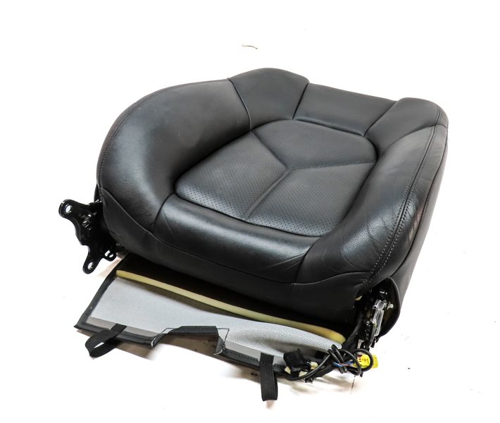 2011 PORSCHE CAYENNE (958) FRONT LEFT DRIVER UPPER SEAT BACK CUSHION (BLACK)