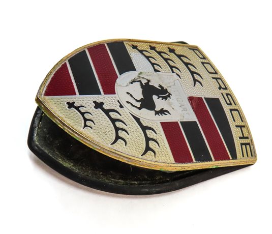 Thumbnail 4: 2011 PORSCHE CAYENNE (958) FRONT HOOD LID LOGO CREST EMBLEM BADGE