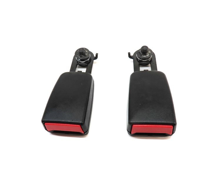 Thumbnail 2: 2009 MERCEDES GL550 (X164) REAR THIRD 3RD ROW SEAT BELT BUCKLE RECEIVER SET/2