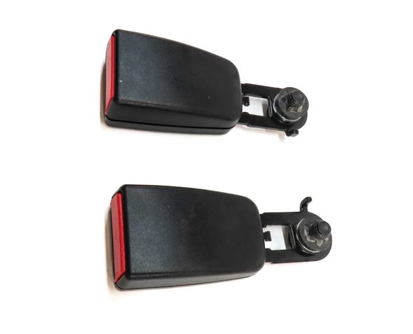 Thumbnail 4: 2009 MERCEDES GL550 (X164) REAR THIRD 3RD ROW SEAT BELT BUCKLE RECEIVER SET/2