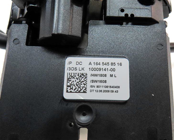Thumbnail 9: 09-13 MERCEDES GL ML R (W164 W251 X164) TURN WIPER CRUISE COMBINATION SWITCH