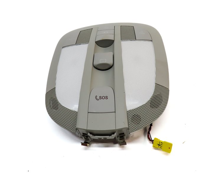 Thumbnail 2: 2009 MERCEDES GL550 (X164) FRONT INTERIOR DOME LIGHT LAMP w/ SWITCHES (GRAY)