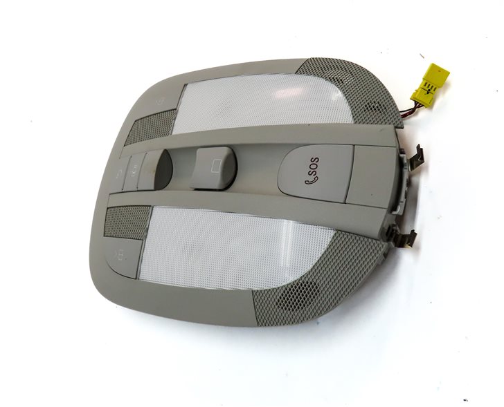 Thumbnail 3: 2009 MERCEDES GL550 (X164) FRONT INTERIOR DOME LIGHT LAMP w/ SWITCHES (GRAY)