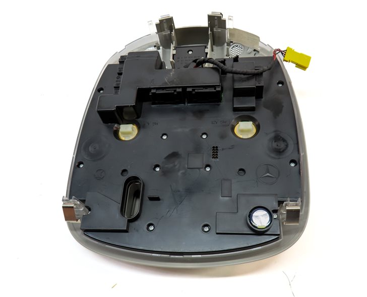 Thumbnail 6: 2009 MERCEDES GL550 (X164) FRONT INTERIOR DOME LIGHT LAMP w/ SWITCHES (GRAY)